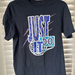 Blue Black “Just Do It” Nike Tee